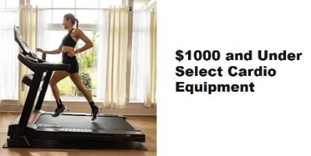 $1000 and Under Select Cardio Equipment