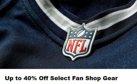 Up to 40% Off Select Fan Shop Gear