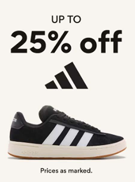 Up to 25% Off Adidas
