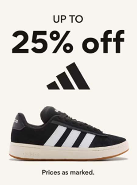 Up to 25% Off Adidas