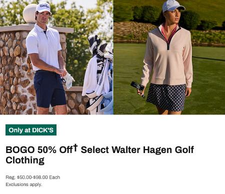 BOGO 50% Off Select Walter Hagen Golf Clothing