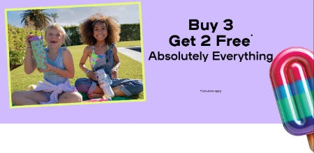 Buy 3 Get 2 Free Absolutely Everything