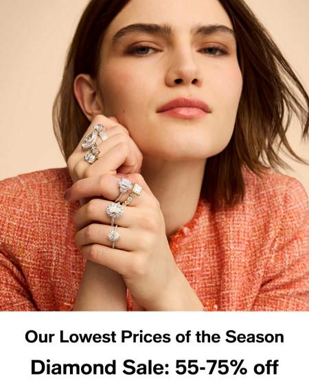 Diamond Sale: 55-75% off