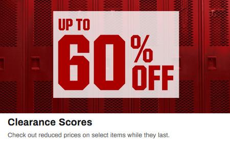 Up to 60% off Clearance