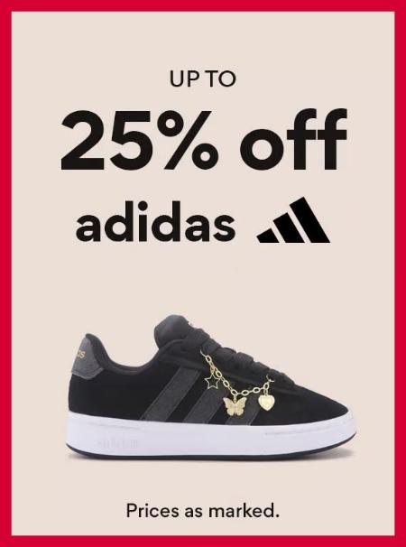 Up to 25% Off Adidas