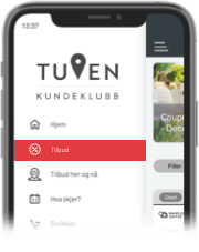 Photo of mobile app home screen
