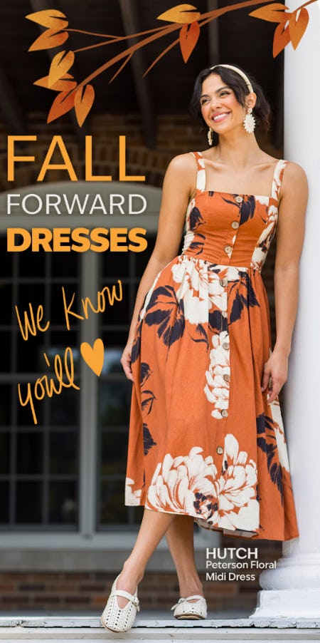 Fall Forward Dresses