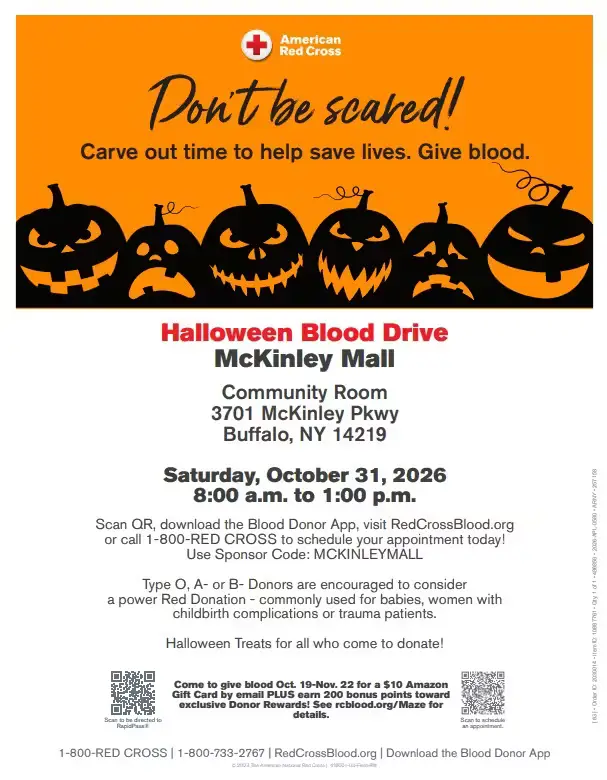 McKinley Mall ::: Halloween Blood Drive at McKinley Mall