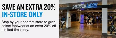 Save an Extra 20% off In-Store
