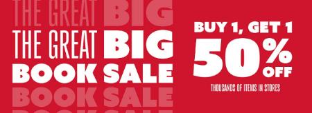The Great Big Book Sale Buy 1, Get 1 50% Off