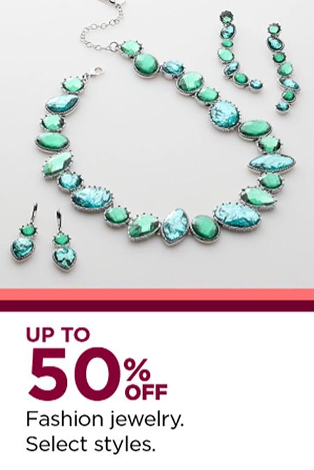 Up to 50% Off Fashion Jewelry
