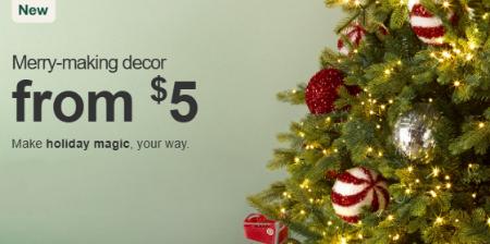 Merry-Making Decor From $5