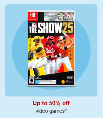 Up to 50% Off Video Games