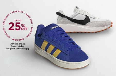 Up to 25% Off Athletic Shoes