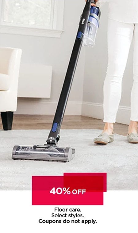 40% Off Floor Care