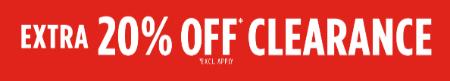 Extra 20% Off Clearance