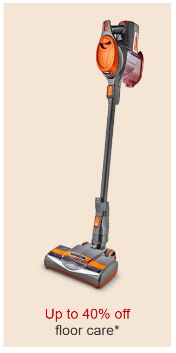 Up to 40% Off Floor Care