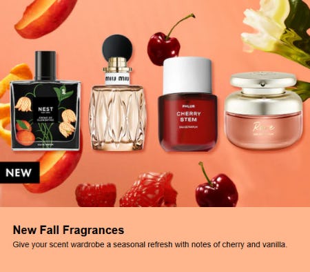 New Fall Fragrances