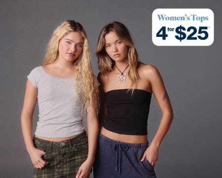 Women's Tops 4 For $25