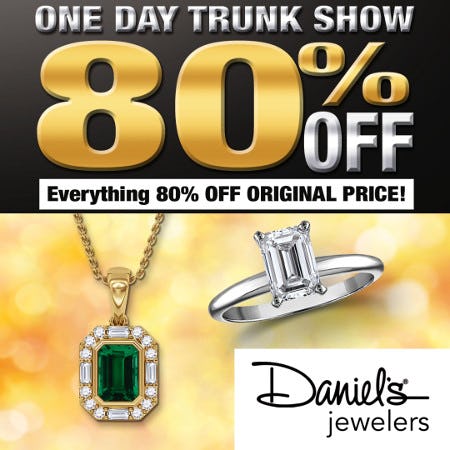 Daniel's Jewelers 80% OFF SALE