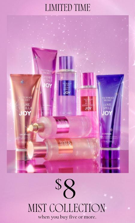 $8 Mist Collection When You Buy Five or More