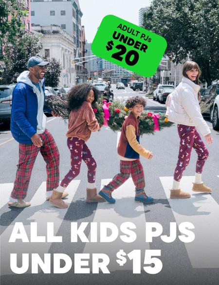 All Kids PJs Under $15