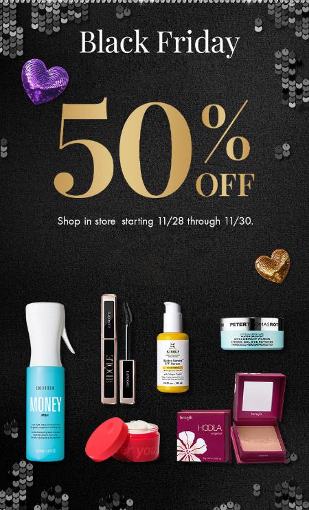 Black Friday Sale 50% Off