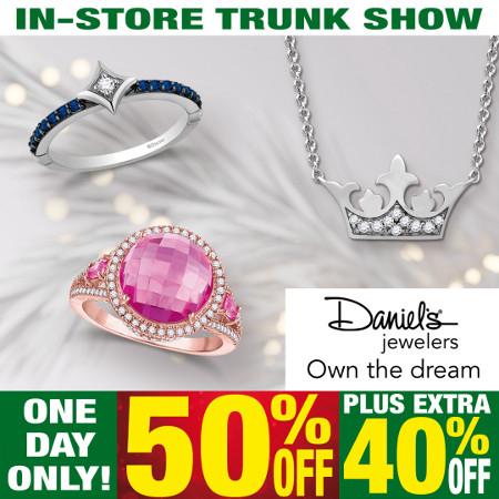 Daniel's Jewelers Blowout: 50% OFF + Extra 40% OFF