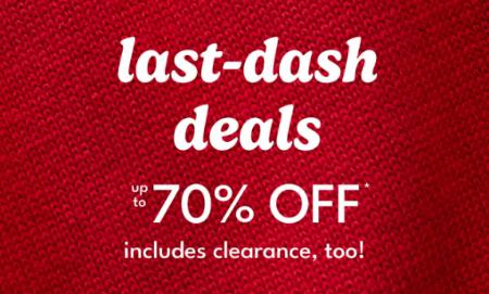 Last-Dash Deals