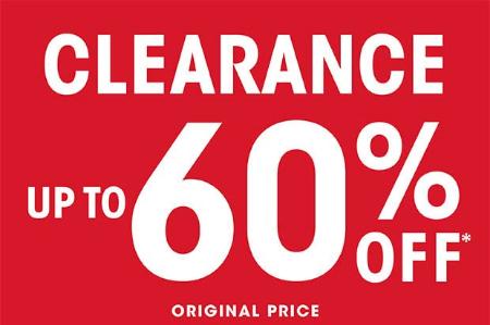 Clearance Up to 60% Off