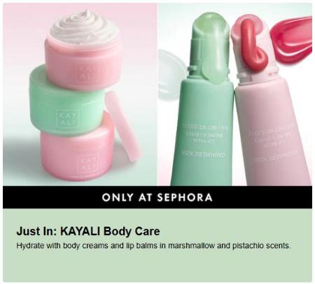 Just In: KAYALI Body Care