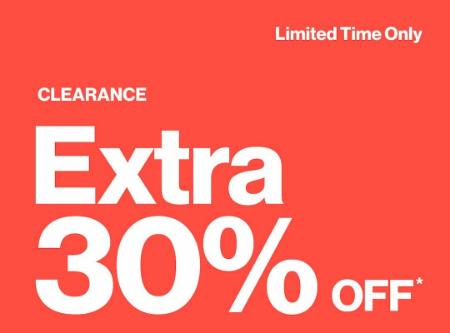 Clearance Extra 30% Off