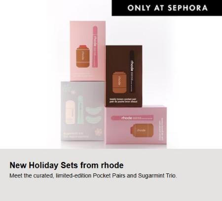 New Holiday Sets From rhode