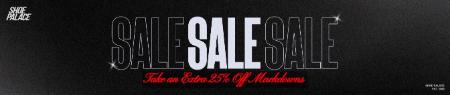 Sale Extra 25% Off