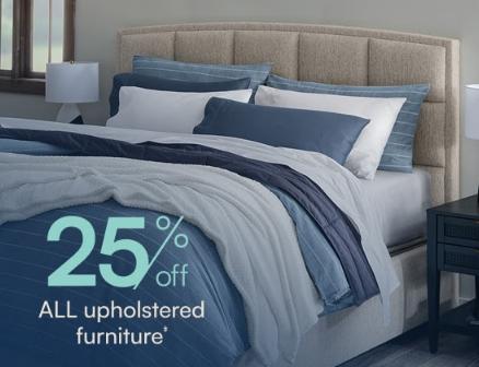 25% Off All Upholstered Furniture