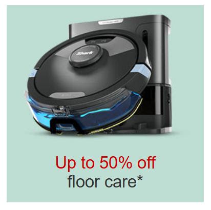 Up to 50% Off Floor Care