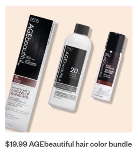 $19.99 AGEbeautiful Hair Color Bundle