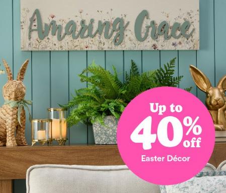 Up to 40% Off Easter Décor