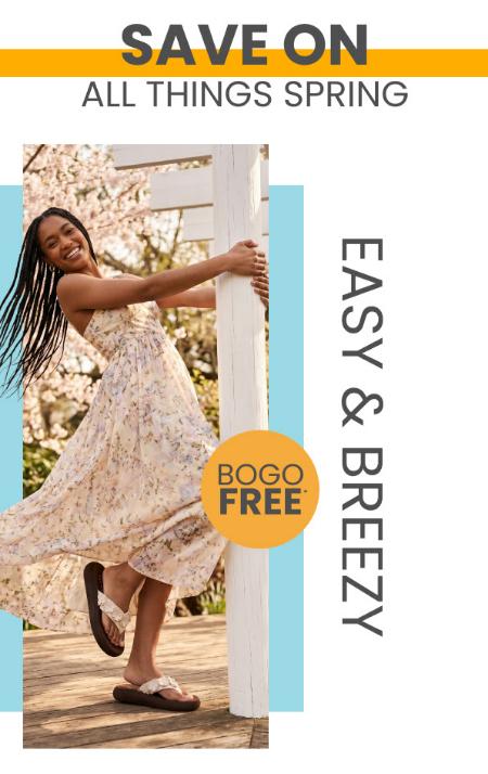 BOGO Free Sandal Sale