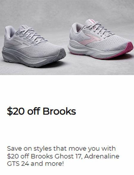 $20 Off Brooks