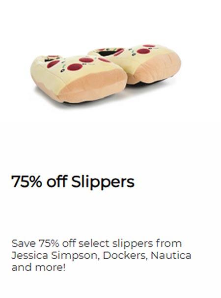 75% Off Slippers