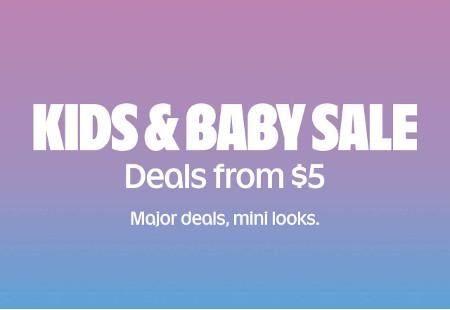 Kids and Baby Sale