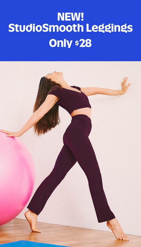 New StudioSmooth Leggings Only $28