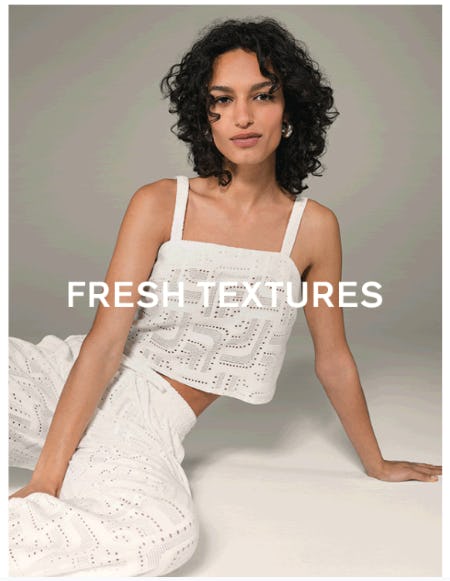 Trending: Textured Tops and Crops