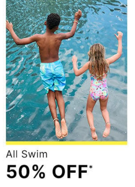 50% off All Swim