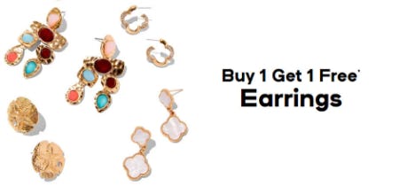 Buy 1 Get 1 Free Earrings