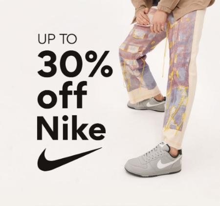 Nike: Up to 30% Off