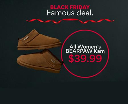 All Women's BEARPAW Kam $39.99