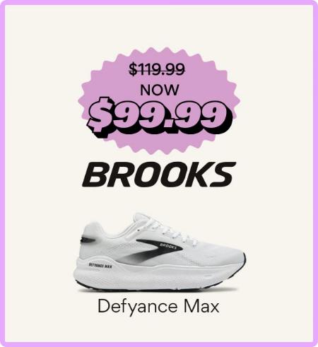 Now $99.99 Brooks Defyance Max