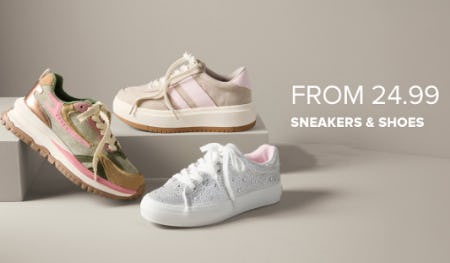 Sneakers & Shoes From $24.99